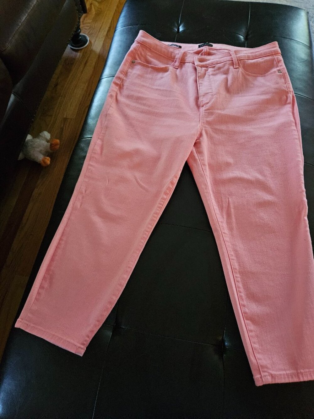 Talbots 16P jegging crop, pink